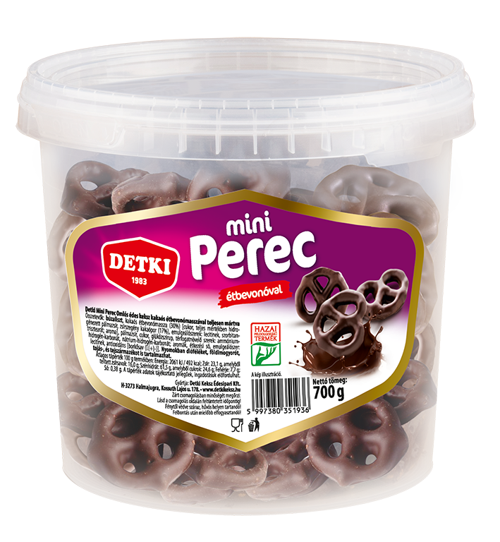 Detki Mini Perec omlós édes keksz 700g